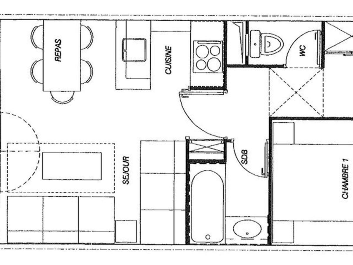 Appartement Valmorel, 2 Pieces, 5 Personnes - Fr-1-291-773 Exterior foto